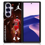 Michael Jordan Wallpaper Case Samsung Galaxy Z Fold 7 Case DC1144