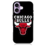Chicago Bulls Logo Case iPhone 16 Plus Case DC0322
