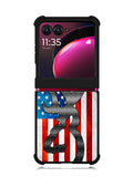 Camo American Flag 1st Motorola Moto Razr Plus 2023 , Moto Razr+ 2023 Case