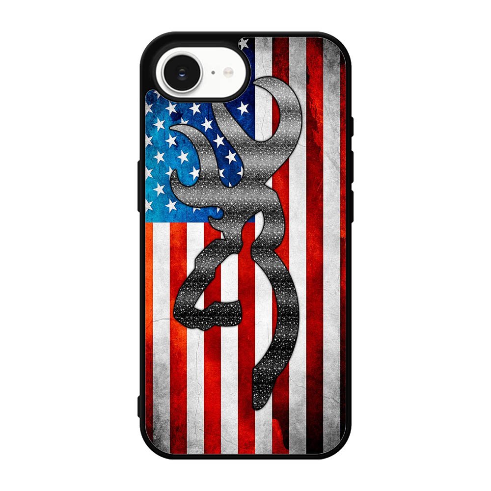 Camo American Flag 1st iPhone 17e Case