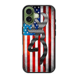 Camo American Flag 1st iPhone 17 Case