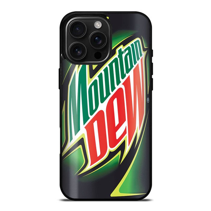 Funny Mountain Dew iPhone 16 Pro Max Case DC0667