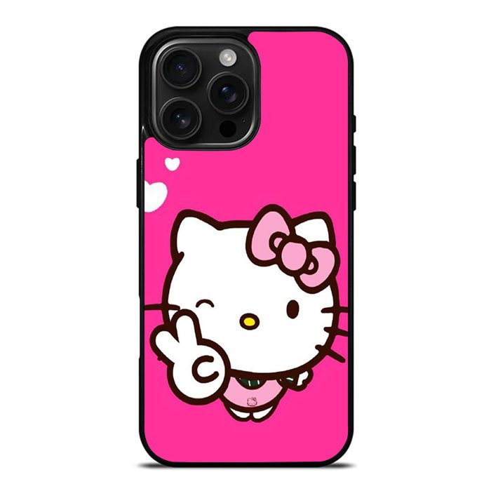 Hello Kitty Girl iPhone 16 Pro Max Case DC0837