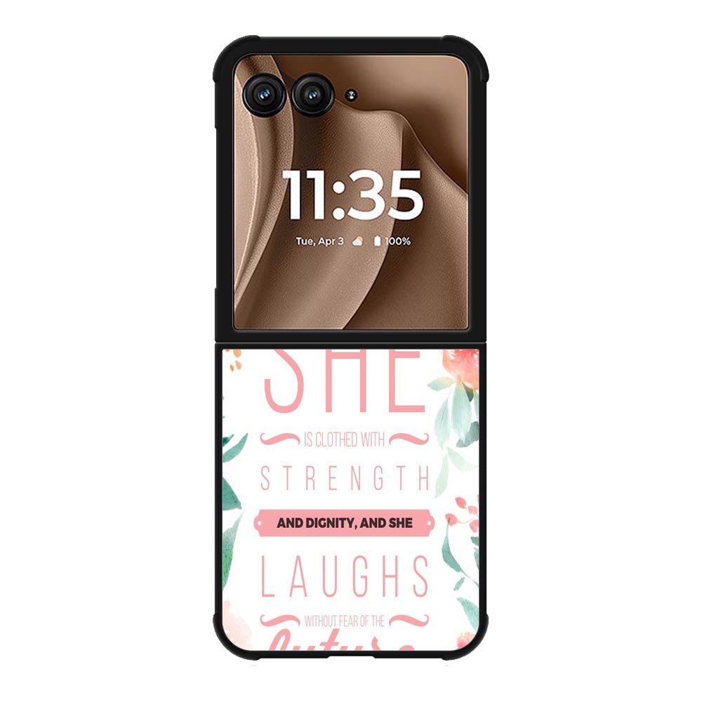 Biblical Proverb Motorola Moto RAZR Plus 2025 Case