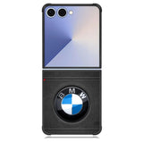 BMW Leather Logo Samsung Galaxy Z Flip 7 Case DC0208