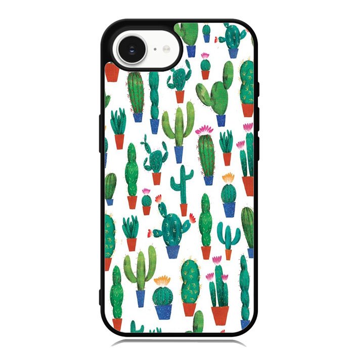 New Cactus Pattern iPhone 16e Case DC1240