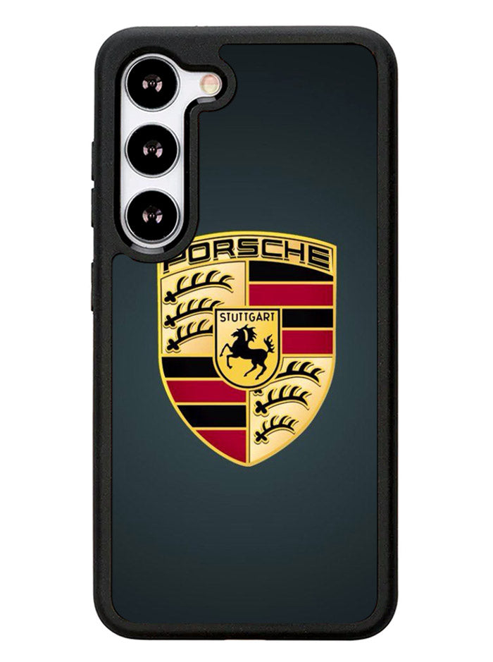 Porsche Logo Wallpaper Samsung Galaxy S23 Plus 5G / Samsung Galaxy S23+ 5G Case