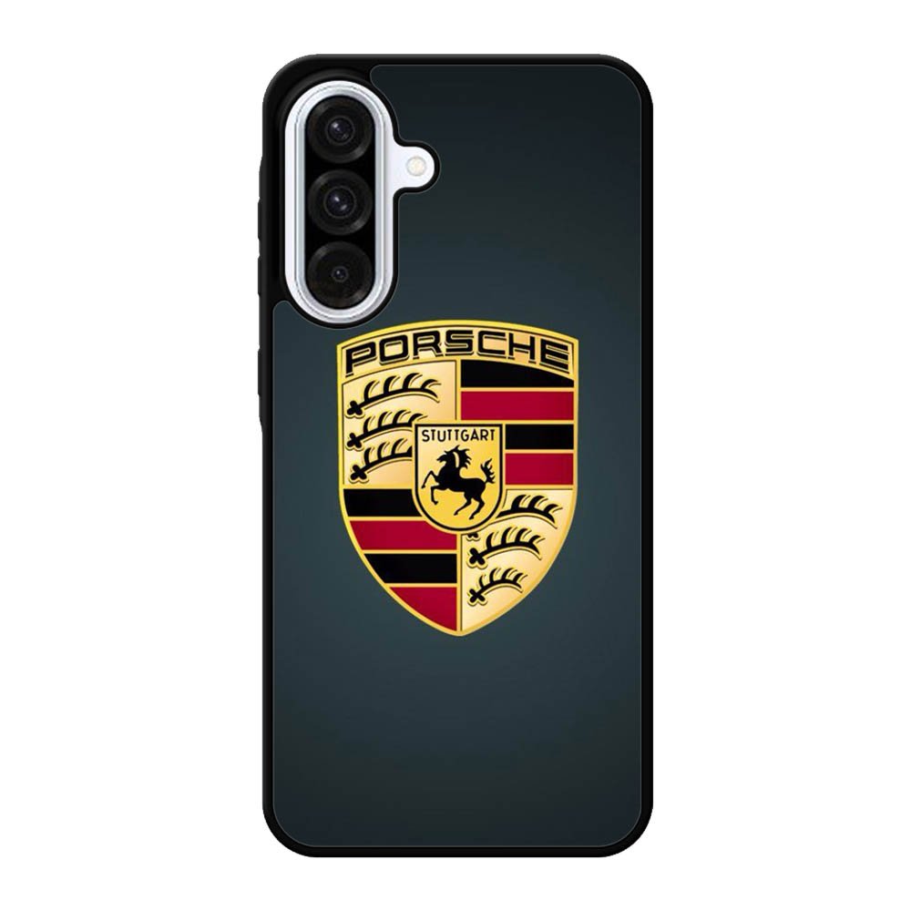 Porsche Logo Wallpaper Samsung Galaxy A56 Case DC1737