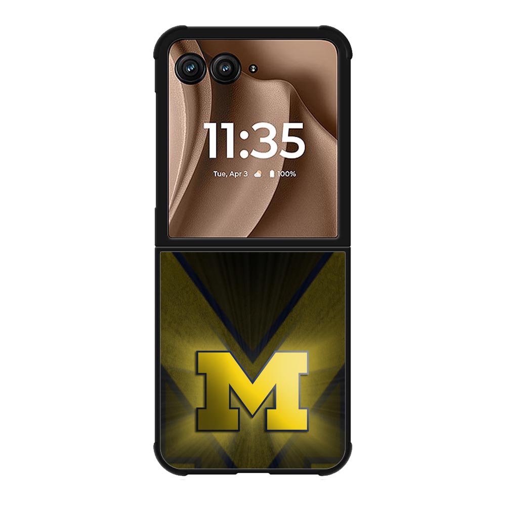 michigan wolverines Logo Motorola Moto RAZR Plus 2025 Case