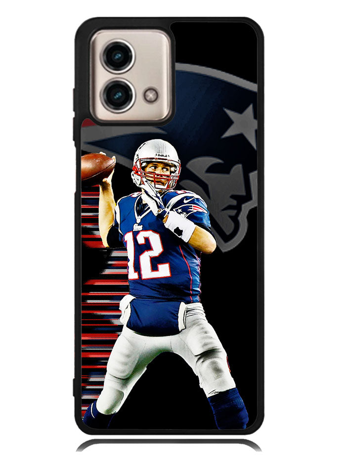 New England Patriots Tom Brady Motorola Moto G Stylus 5G 2023 Case