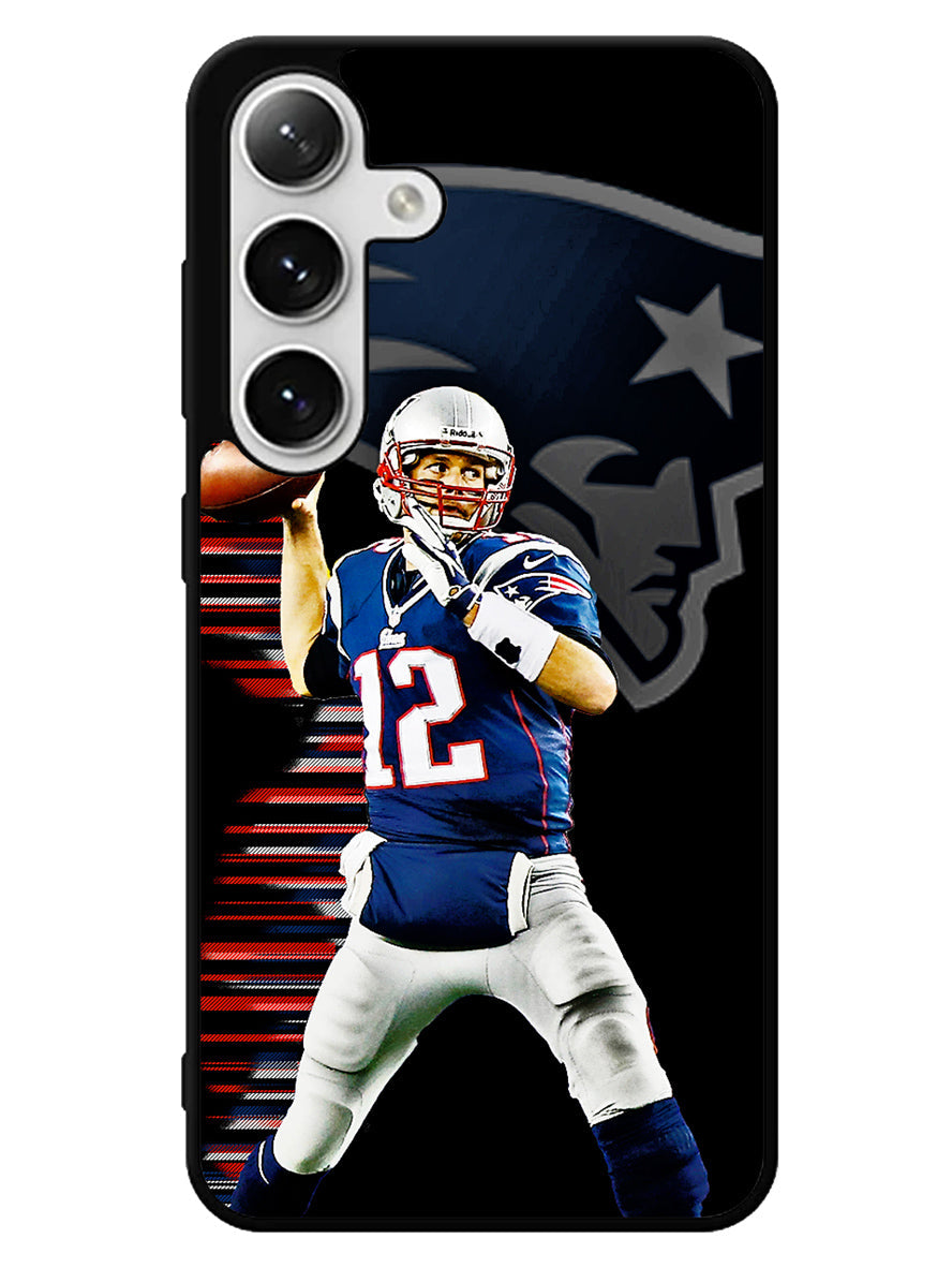 New England Patriots Tom Brady Samsung Galaxy S25 5G Case