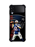 New England Patriots Tom Brady Samsung Galaxy Z Flip 4 5G 2022 Case