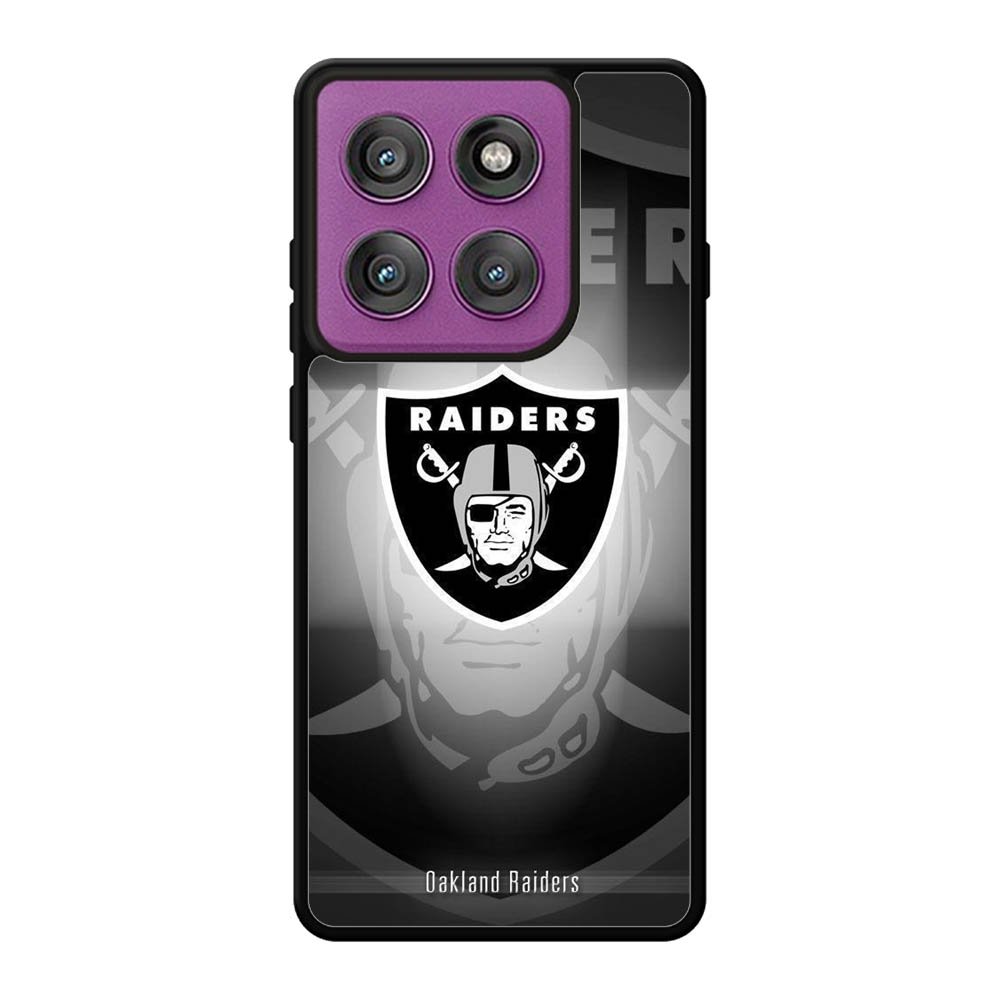 Oakland Raiders NFL Motorola Moto Edge 60 Pro Case