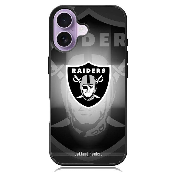 Oakland Raiders Nfl iPhone 16 Case DC1323
