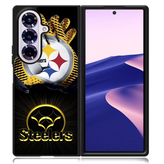 Pittsburgh Steelers Gold Case Samsung Galaxy Z Fold 7 Case DC1442