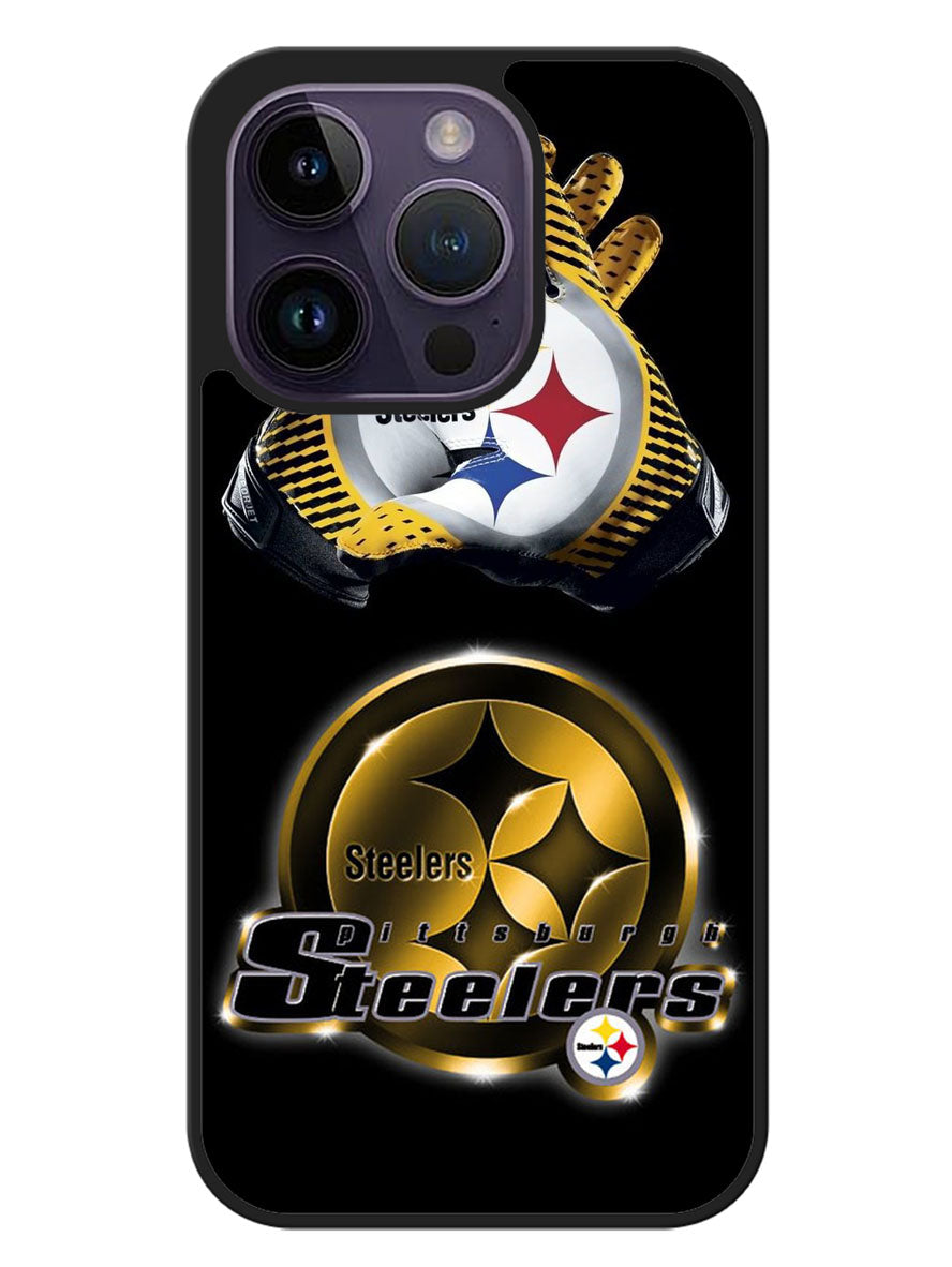 Pittsburgh Steelers Logo Google iPhone 14 Pro Max Case BLN0961