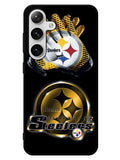 Pittsburgh Steelers Logo 2nd Samsung Galaxy S24 5G Case
