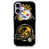 Pittsburgh Steelers Logo iPhone 16 Case DC1459