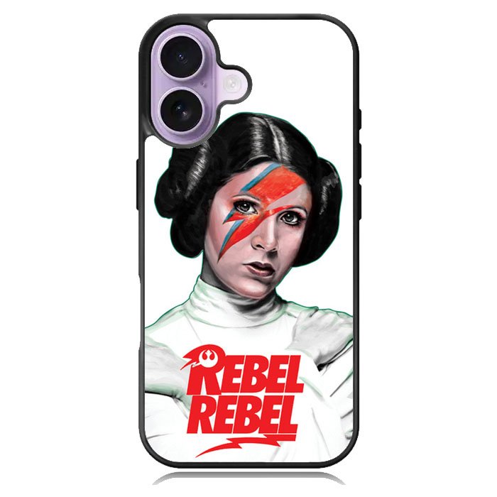 Rebel Rebel Princess Leia iPhone 16 Plus Case DC1564