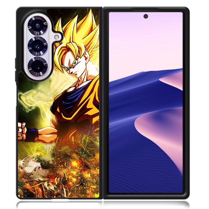 Dragon Ball Z Goku Samsung Galaxy Z Fold 7 Case DC0573