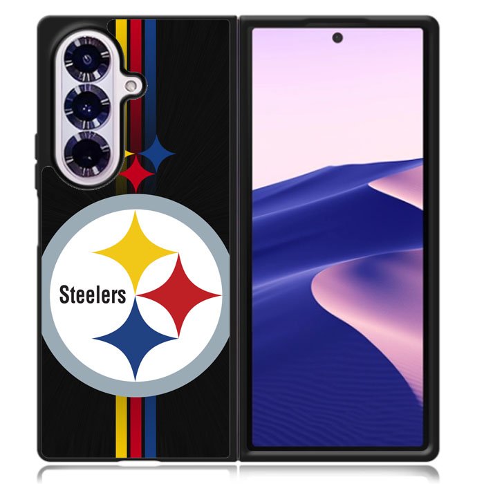 Pittsburgh Steelers Logo Samsung Galaxy Z Fold 7 Case DC1460