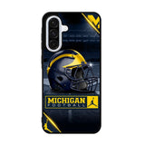 michigan wolverines helmet Samsung Galaxy A36 Case DC6156