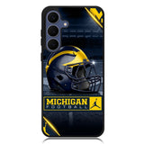 Michigan Wolverines Helmet Samsung Galaxy S25 FE DC1152