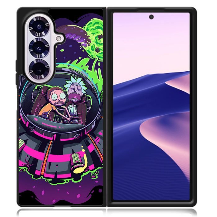Rick And Morty Samsung Galaxy Z Fold 7 Case DC1578