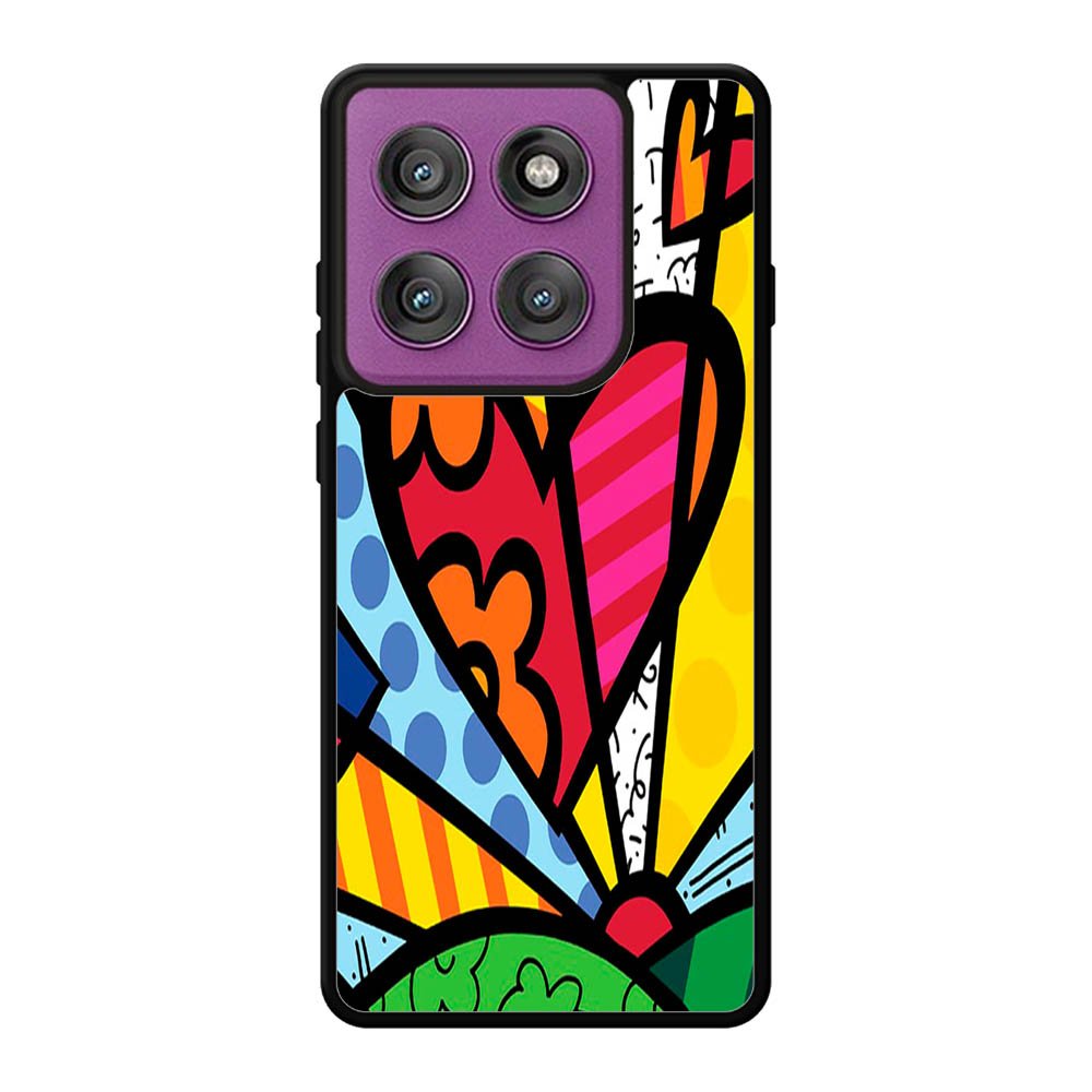 Romero Britto Pop Motorola Moto Edge 60 Pro Case