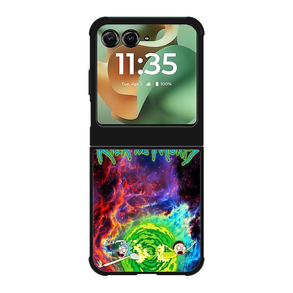 Rick And Morty Wallpaper Motorola Moto RAZR 2025 Case