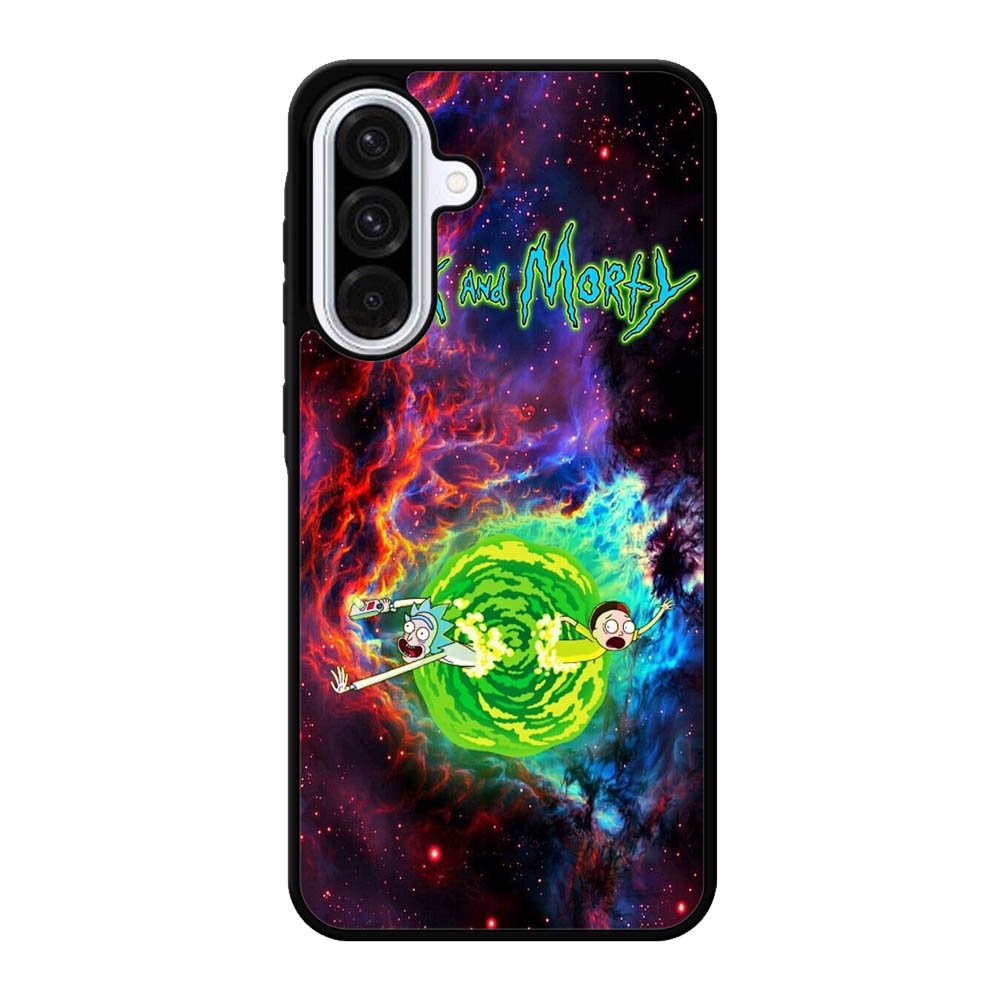 Rick And Morty Wallpaper Samsung Galaxy A56 Case DC0576