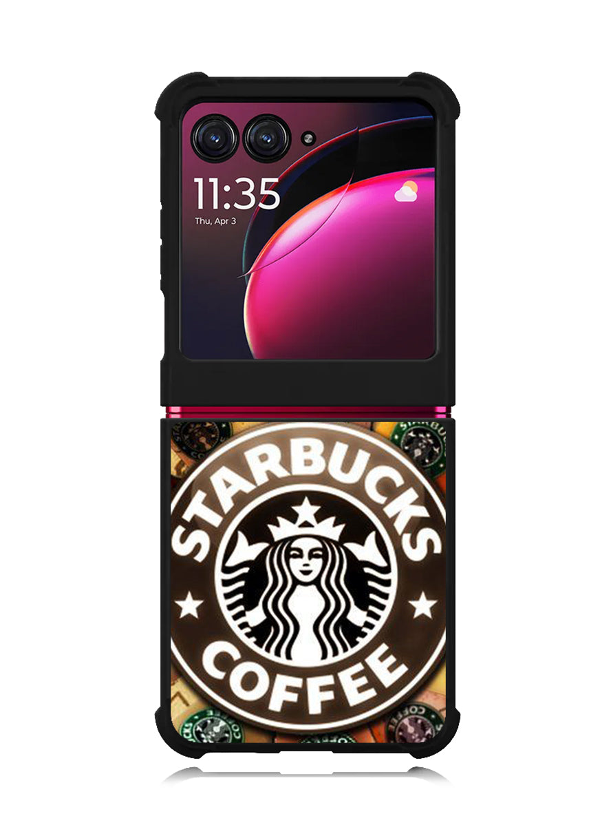 Starbucks Wallpapers Motorola Moto Razr Plus 2023 , Moto Razr+ 2023 Case