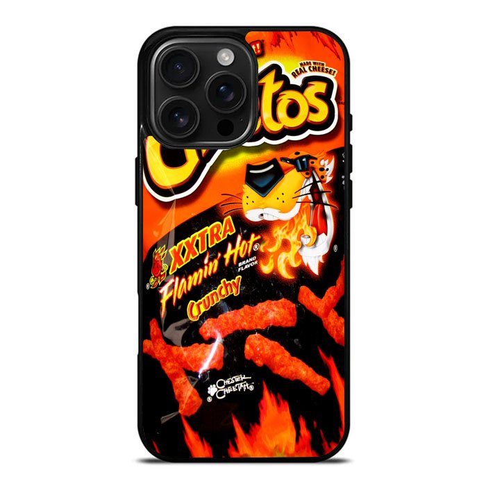 Cheetos Hot Crunchy iPhone 16 Pro Case DC0303
