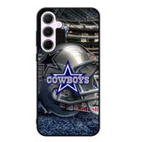 Dallas Cowboys Helmet Samsung Galaxy A55 5G Case DC0428