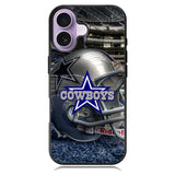 Dallas Cowboys Helmet iPhone 16 Case DC0428
