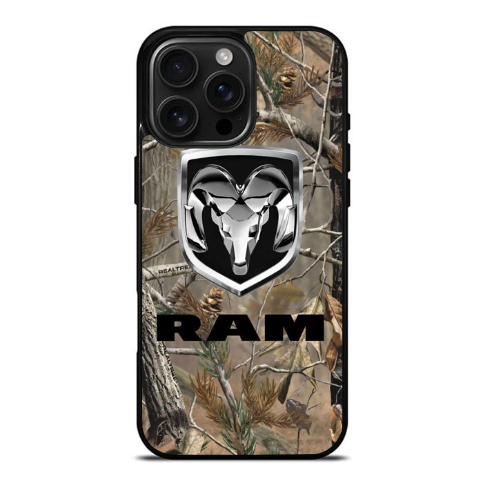 Dodge Ram Camo Case iPhone 16 Pro Case DC0538