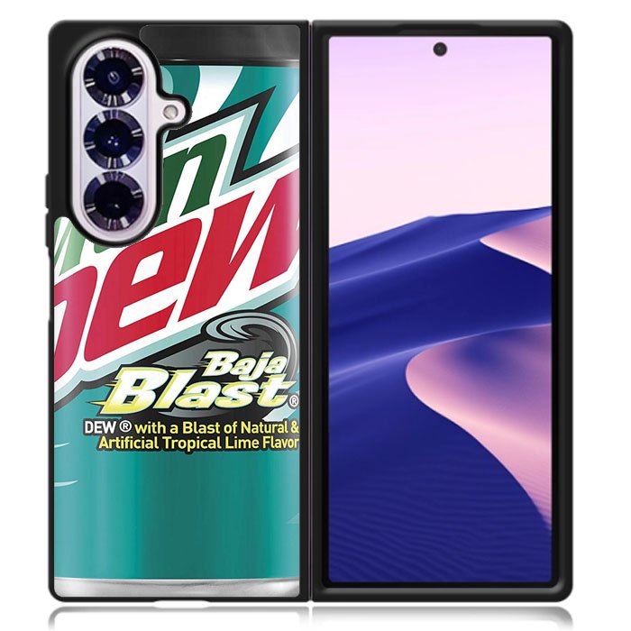 Mountain Dew Baja Blast Case Samsung Galaxy Z Fold 7 Case DC1215