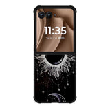 yin yang sun and moon Motorola Moto RAZR Plus 2025 Case