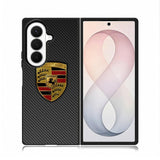 Porsche Badge Logo Samsung Galaxy Z Fold 8 Ultra Case DC1501