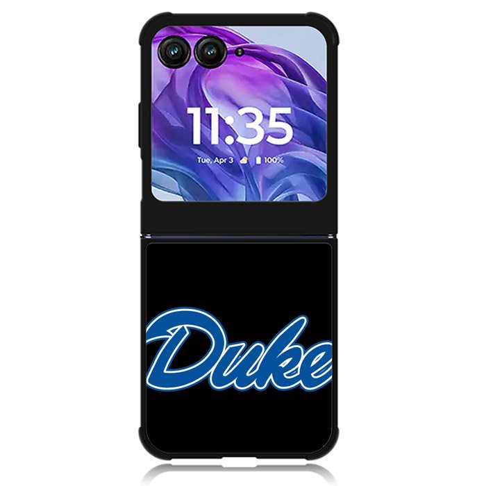 Duke University Logo Motorola Moto Razr Plus 2024 , Moto Razr+ 2024 Case