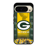 green bay packer wall border Google Pixel 10 Pro Case