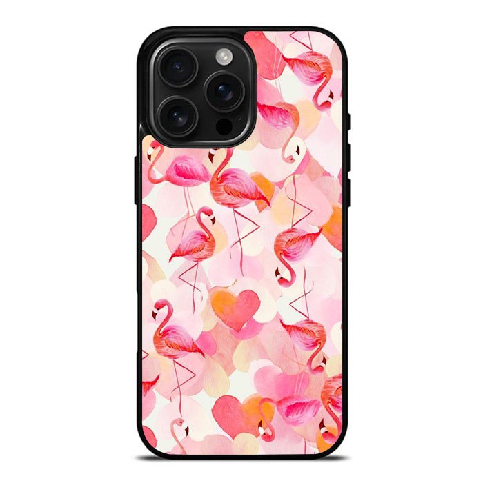 Flamingo Pink iPhone 16 Pro Case DC0647