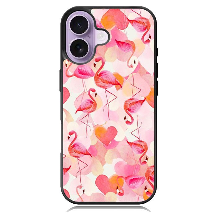 Flamingo Pink iPhone 16 Case DC0647