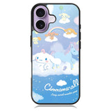 Cinnamorol Sanrio Unicorn iPhone 16 Plus Case DC0356