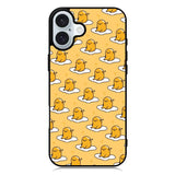 Gudetama Pattern iPhone 16 Plus Case
