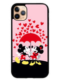 Mickey And Minnie Mouse Rain Love iPhone 11 Pro Case