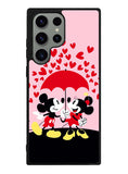 Mickey And Minnie Mouse Rain Love Samsung Galaxy S23 Ultra 5G Case