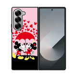 Mickey And Minnie Mouse Rain Love Samsung Galaxy Z Fold 7 5G Case