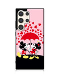 Mickey And Minnie Mouse Rain Love Samsung Galaxy S25 Ultra 5G Case