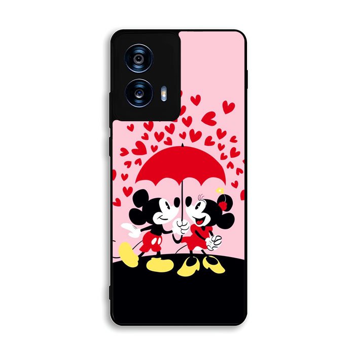 Mickey And Minnie Mouse Rain Love Motorola Moto G Power 5G 2024 Case DC2226